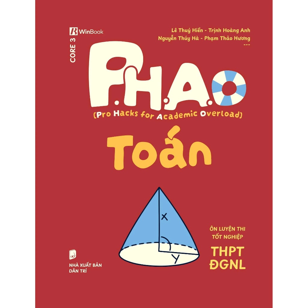 Sách - P.H.A.O Toán, Văn, Anh, Lý, Hóa, Sử - Pro Hacks For Academic Overload - Ôn Luyện Thi TN THPT 2026