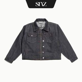 Áo Khoác Bò SNAZZY Unisex Chất Liệu Denim Chính Hãng - CORE RAW DENIM