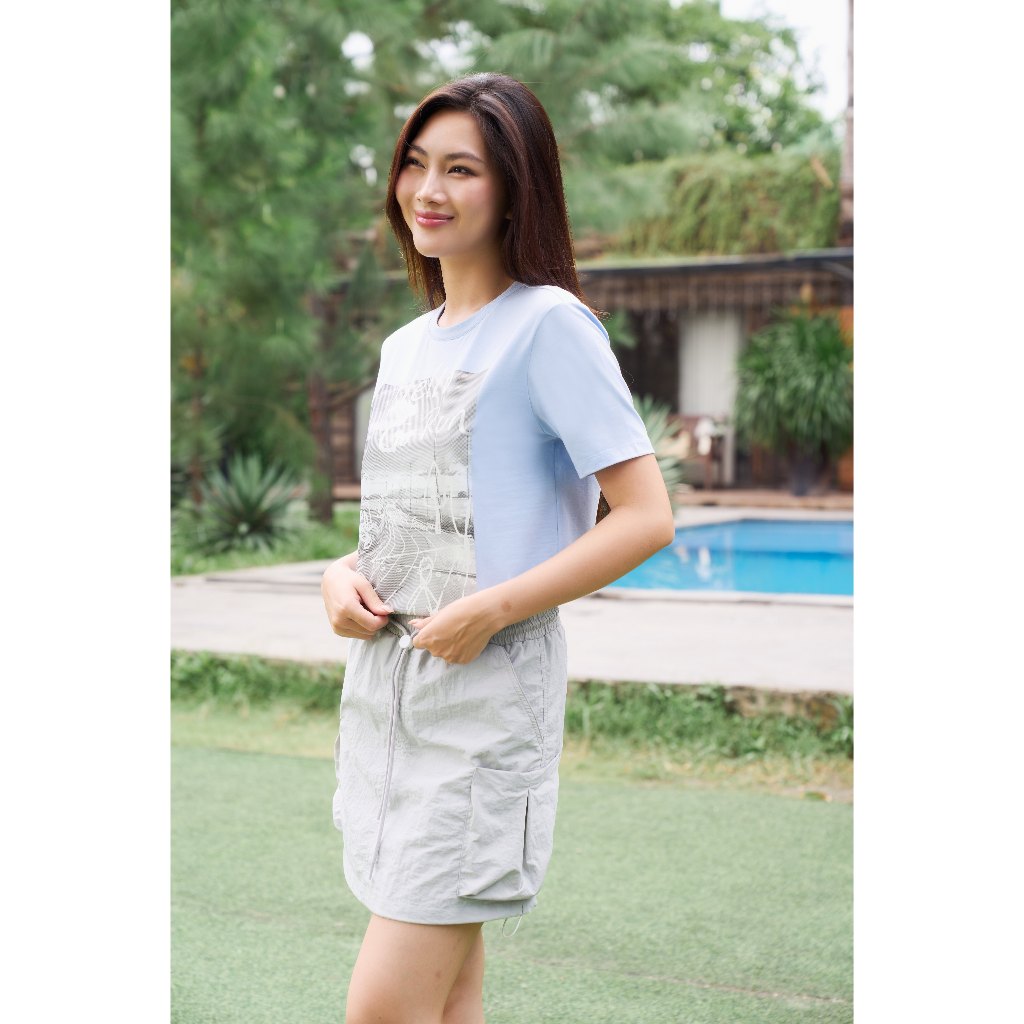 Áo Thun Graphic Nữ Tay Ngắn Ninomaxx 2504015