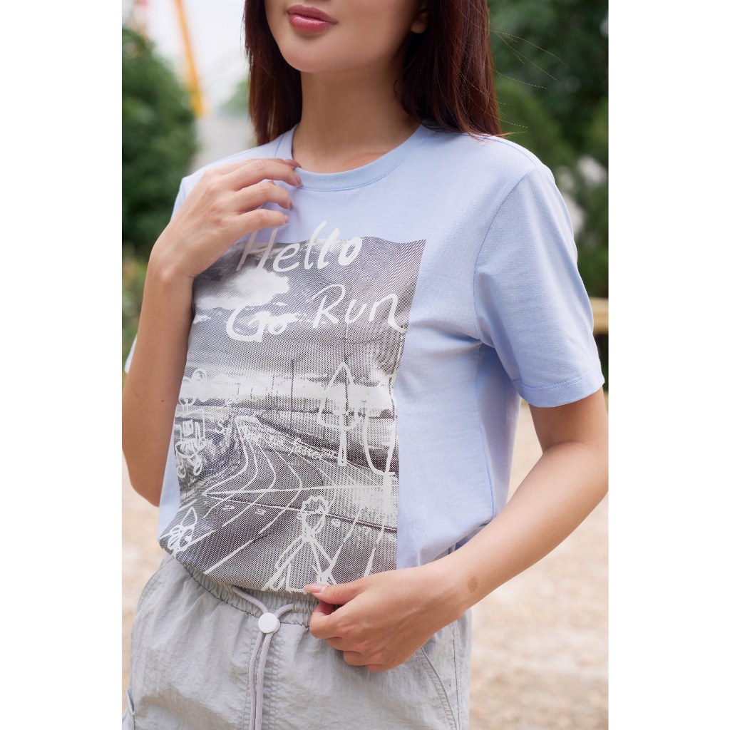 Áo Thun Graphic Nữ Tay Ngắn Ninomaxx 2504015