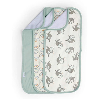 Khăn Ợ Sữa Cho Bé Ingenuity Easy Eater Khăn Cotton Terry Thấm Hút Cao Cấp Sơ Sinh