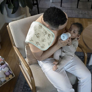 Khăn Ợ Sữa Cho Bé Ingenuity Easy Eater Khăn Cotton Terry Thấm Hút Cao Cấp Sơ Sinh