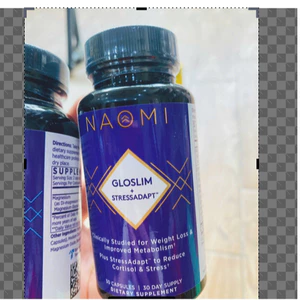 NAOMI product is able to help reduce feelings GloSlim + StressAdapt of daily stress while promoting energy and endurance