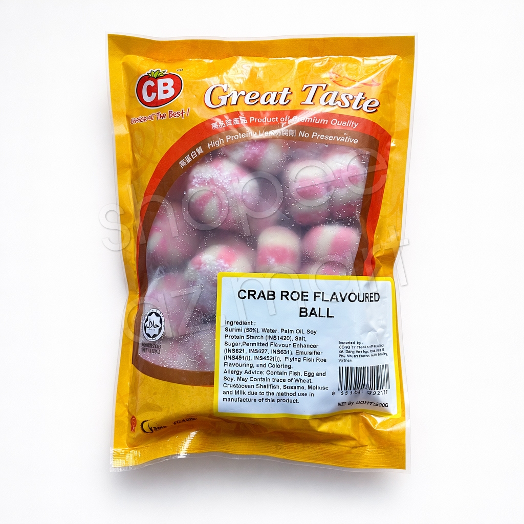 Hải Sản Nhím Biển Nhân Trứng Cua Malaysia CB 500g