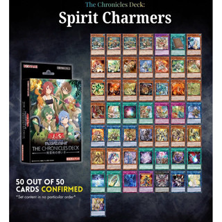 The Chronicles Deck: Spirit Charmers - Asian English - AE - Yugioh