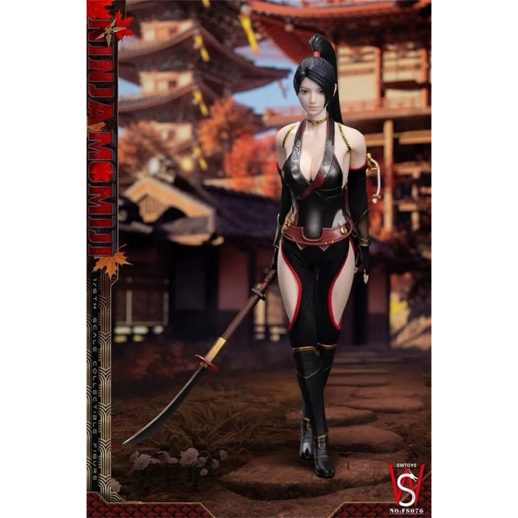 MÔ HÌNH SWTOYS - NINJA GAIDEN - MOMIJI -1/6 SILICON ACTION FIGURE