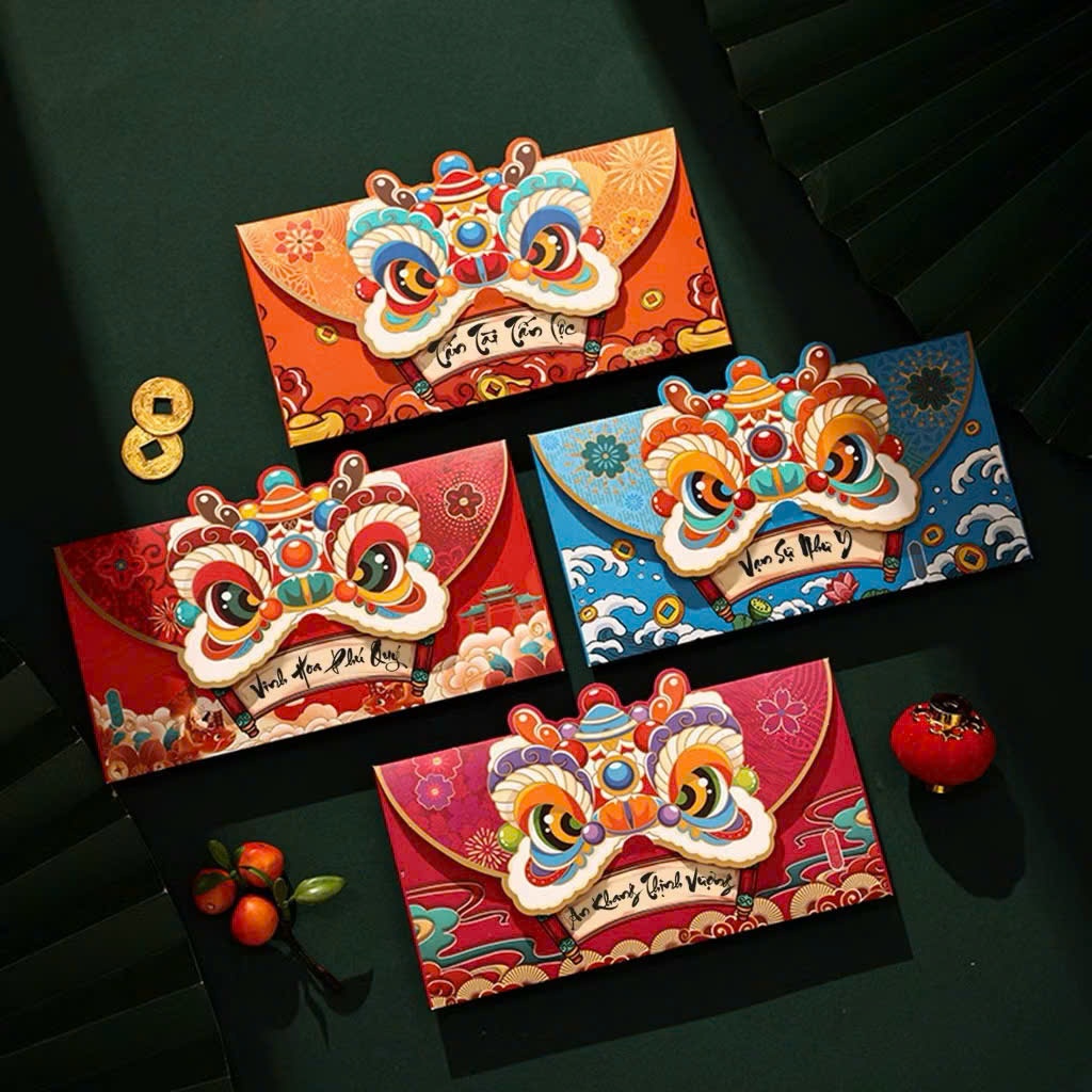 Bao Lì Xì Xuân 2026, Bao Lì Xì Mừng Tuổi Tết Bính Ngọ