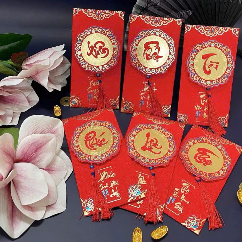 Bao Lì Xì Tết, Bao Lì Xì Xuân Nhiều Mẫu