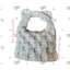 Túi xách nơ sợi cotton gai, túi xách thời trang, túi đi tiệc M13 - handmade len - crochet