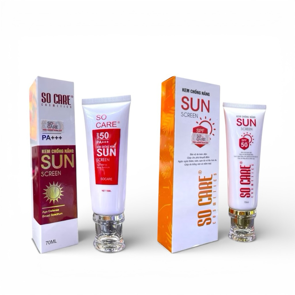 Kem Chống Nắng So Care SPF 50 PA+++ 70ml Chính Hãng Giá Tốt Nhất