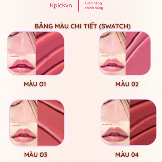 [TẶNG CỌ] Son Hũ Son&Park (Daiso) Arti Spread Color Balm - Má Hồng Kem Thuần Chay 2in1 Căng Bóng Mướt Mịn (Kpickvn)