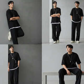 Áo Thun Trơn Form Boxy LAWI, Áo Thun Local Brand Unisex Nam Nữ Oversize