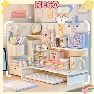 Kệ Tủ Pegboard PVC Để Góc Bàn Đựng Sách Vở Đồ Lặt Vặt Decor trang trí bàn học RECO