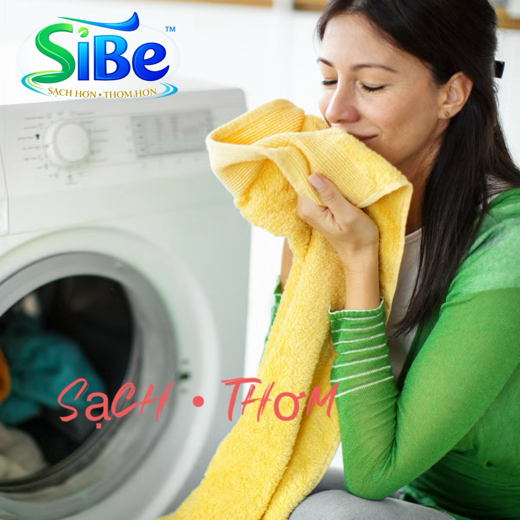 8 lít Nước giặt SiBE áo quần thơm tho