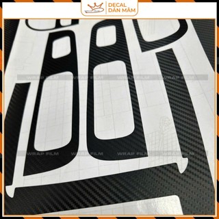 Decal dán noi thất BYD M6, decal PVC 3 lớp, decal đế PET cao cấp