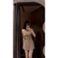 | LYN WEAR | (LOẠI 1) Đầm Xòe Len Sọc Loại 1 Sát Nách Ôm Body | Khóa Kéo Sau, Mỏng Nhẹ, Tôn Dáng