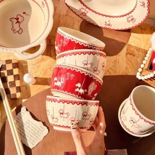 Chén ăn cơm họa tiết vòng xoay tuổi thơ