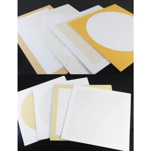 TPAT Giấy Xuyến chỉ bồi đế cứng vẽ tranh tác phẩm chữ thư pháp hán việt tranh thủy mặc đóng khung Thư Pháp Ấn Triện