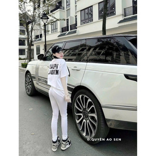 SET ÁO PHÔNG IN LƯNG MIX QUẦN LEGGING HOT HIT
