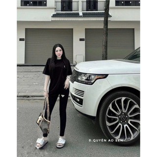 SET ÁO PHÔNG IN LƯNG MIX QUẦN LEGGING HOT HIT