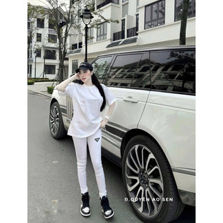 SET ÁO PHÔNG IN LƯNG MIX QUẦN LEGGING HOT HIT