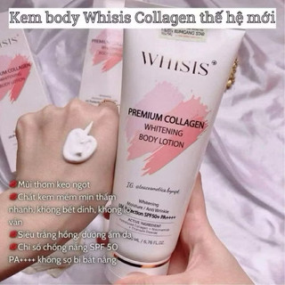 KEM DƯỠNG THỂ CHỐNG NẮNG TRẮNG DA BODY WHISIS 200ML