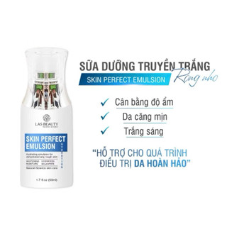 Kem sữa dưỡng truyền trắng Rong Nho Nhật Bản Las Beauty Skin Perfect Emulsion 50ml