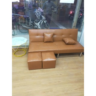 bộ bàn ghế sofa 1m7 ( 6 món ) được dùng ở phòng khách trưng bày-sang trọng-sạch sẽ