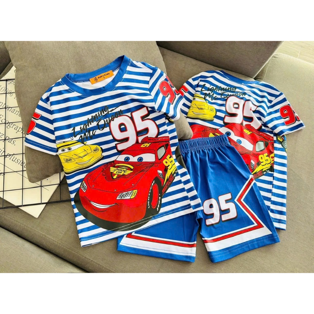 👕👖 ĐỒ BỘ BÉ TRAI – CHO BÉ THÊM CÁ TÍNH VÀ THOẢI MÁI 🌸 12-40kg 3DBTL152