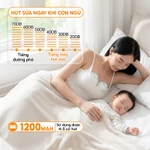 Máy hút sữa không dây Topgiakids T102 cao cấp 4 chế độ, 9 cấp độ hút, hút êm, bảo hành 36 tháng — ảnh 2