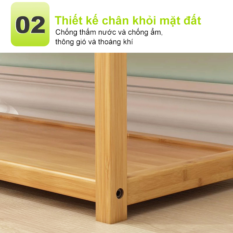 Giá Giày Gỗ 2/3/4/5/6/7 Tầng Phong Cách Bắc Âu  Giá Đựng Giày Túi Xách Đồ Trang Trí Cho Nhà Gọn Gàng