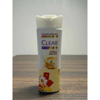 Combo 3 Chai Dầu Gội Clear Gừng & Hoa Cúc 140g | Giảm Gàu, Giảm Bết Tóc, Sạch Da Đầu Dịu Nhẹ