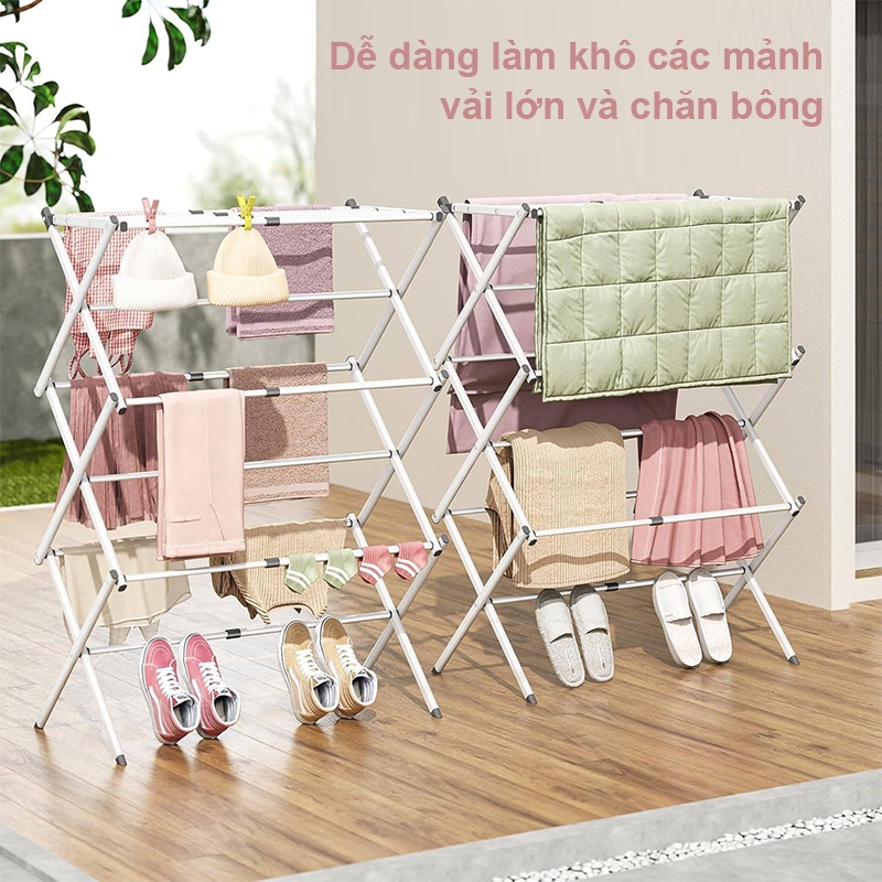 𝐎𝐥𝐢𝐟𝐞 Cây Phơi Đồ Gấp Gọn Thông Giá Treo Quần Áo Giá Phơi Quần Áo Gấp Gọnxào Đồ Treo Quần Áo