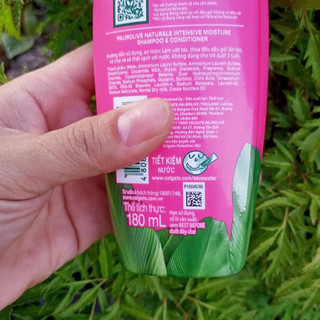 Combo 2 Chai Dầu gội xả 2in1 Palmolive chiết xuất thiên nhiên 180ml