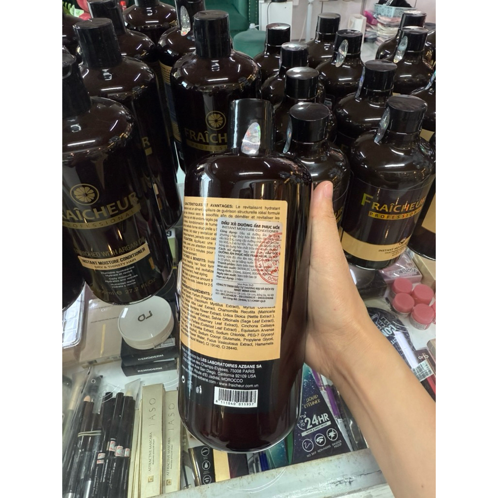 { Hàng công ty } Dầu cặp Fraicheur Instant Moisture siêu mượt hương nước hoa