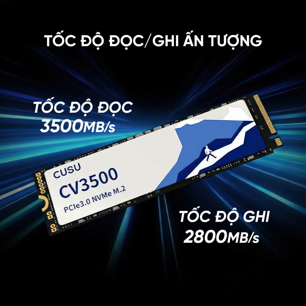 Ổ Cứng SSD CUSU CV3500 M.2 NVMe PCIe Gen3 256GB/512GB/1TB – Ổ Cứng Tốc Độ  Cao Cho PC Laptop | Shopee Việt Nam
