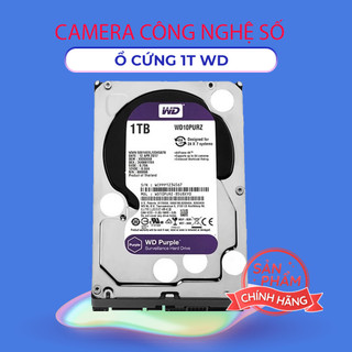 Ổ CỨNG 1TB HDD 1000GB WD PURZ CHUYÊN CAMERA | Chính Hãng Bảo Hành 3 Năm