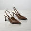 Giày Cao Gót Slingback 7cm Quai Ngang Dây Đá Pixie H385
