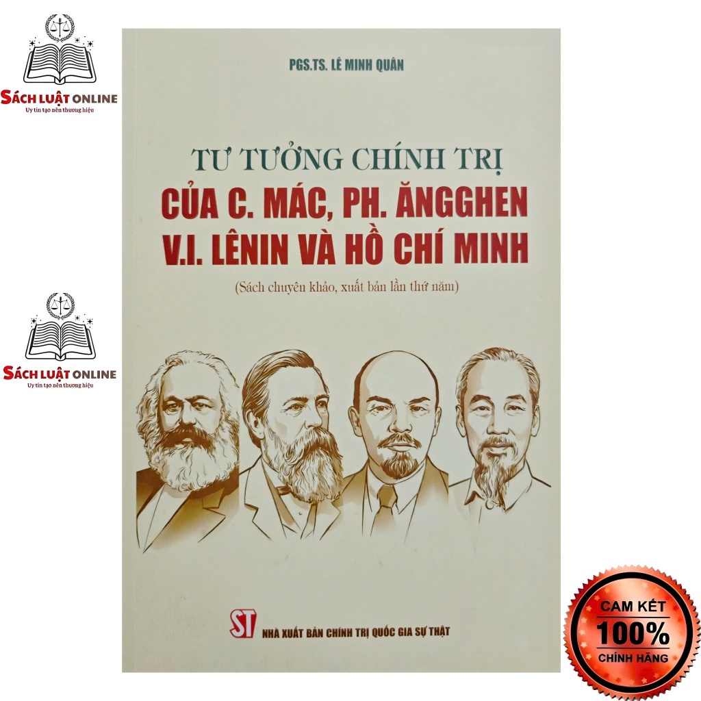 Sách - Tư tưởng chính trị của C.Mác, Ph.Ăngghen, V.I.Lênin và Hồ Chí Minh