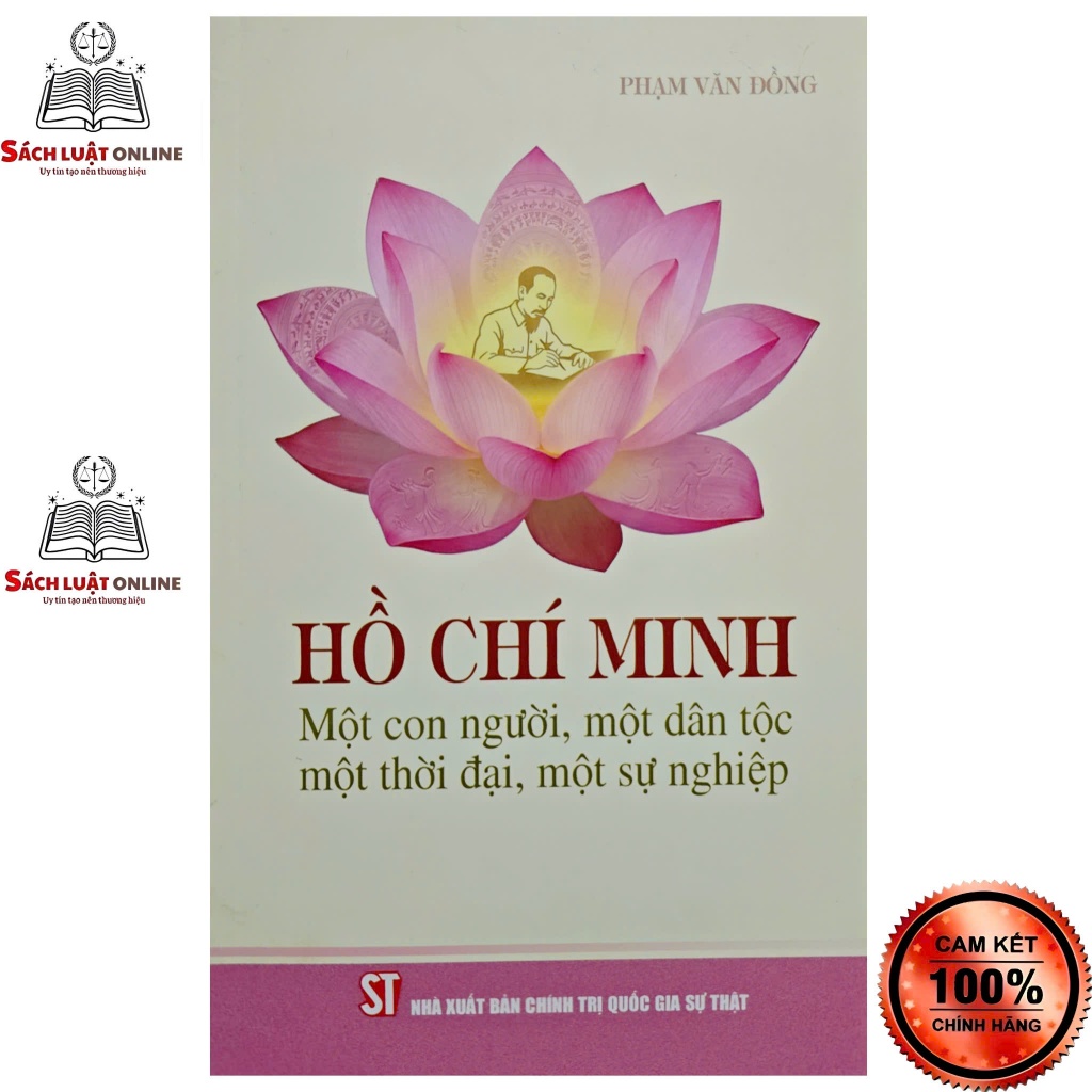 Sách - Hồ Chí Minh một con người một dân tộc một thời đại một sự nghiệp