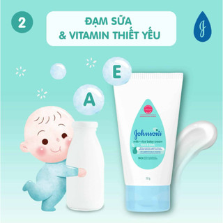 Kem Dưỡng Thể Johnson's Baby Chiết Xuất Sữa Và Gạo Milk & Rice Baby Cream (50g)