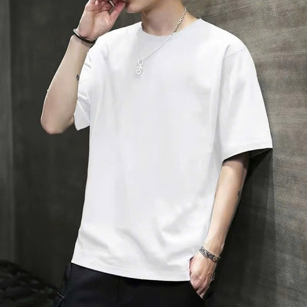 Áo thun Trơn form Oversize - Chất liệu 100%cotton - định lượng 260gsm