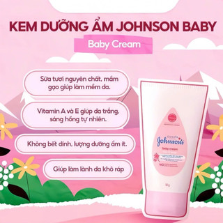 Kem Dưỡng Thể Johnson's Baby Cung Cấp Ẩm Sâu Johnson's Baby Cream (50g)
