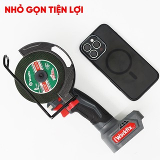 Máy Cắt Đa Năng Mini WORKFIX WF-MAG100MN Động Cơ Không Chổi Than 3 Tốc Độ Tới 12.000rpm Có Đảo Chiều
