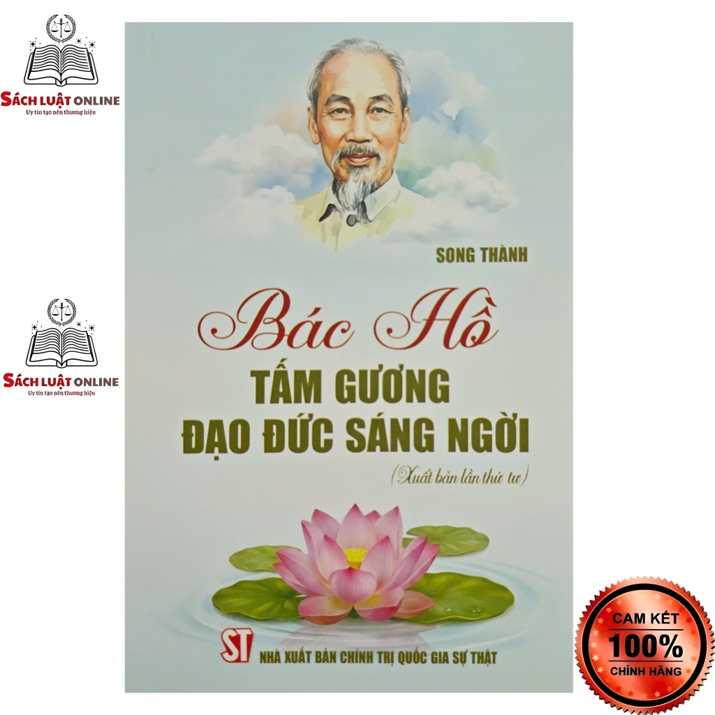 Sách - Bác Hồ tấm gương đạo đức sáng người (NXB CTQGST)