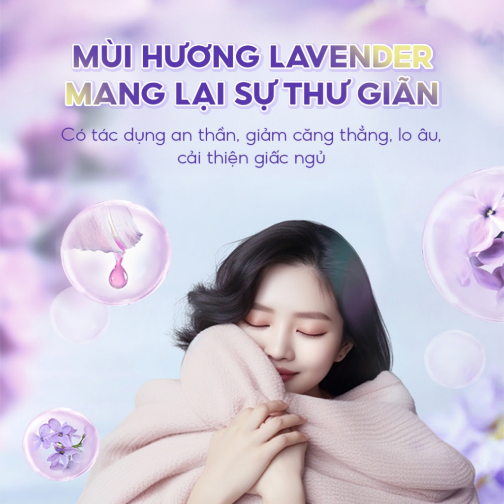Nước Giặt TOP GIA 2L Cao Cấp, Hương Lavender / Hoa Hồng, Thơm Lâu 72 Giờ, Khử Khuẩn