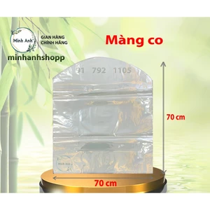 Combo 10 cái - Màng co 70x70 cm - gói quà tết, thuyền nhựa đựng quà tết