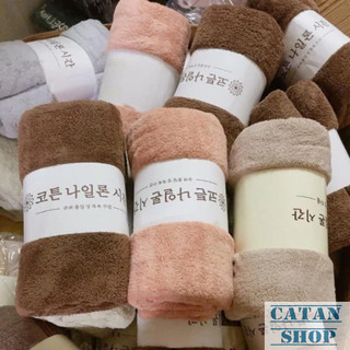 Khăn Tắm Cotton Hàn Quốc 70x140cm Cỡ Lớn Thiết Kế Mềm Mại Không Gây Kích Ứng Siêu Thấm Hút