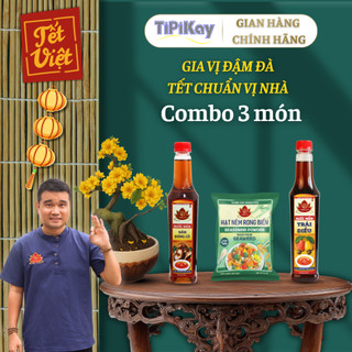 Combo 1 Nước Mắm Trái Điều 500ml + 1 Nước Mắm Đông Cô 500ml + Hạt Nêm Rong Biển 150g - TiPiKay Shop