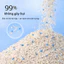 Cát Mèo MiaoMi Hương Biển Xanh 2.5kg - Cát Sắn Vón Nhanh, Khử Mùi, Ít Bụ
